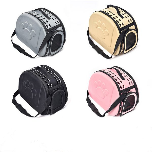 

dog carrier foldable pet backpack messenger cat carrier outgoing small dog travel bag soft side breathable pet for cat