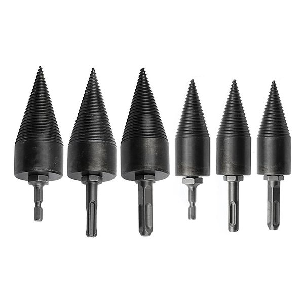 

1шт 32 / 42мм дровокол дрель wood cone ример перфорирования driver буровое долото split буровой инструмент чоп дрова биты деревообрабатывающ