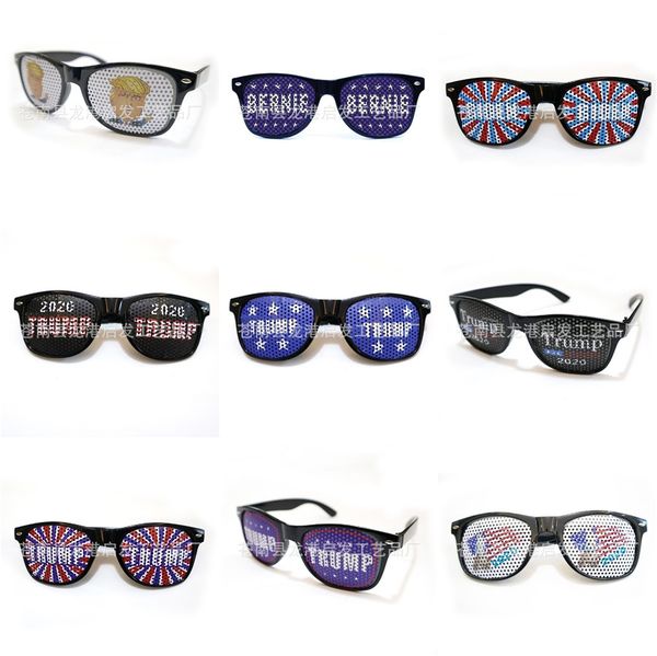 

new trend trump men's and women's sunglasses metal frame hollow design special glasses uv400 protection comes with a box #531, White;black