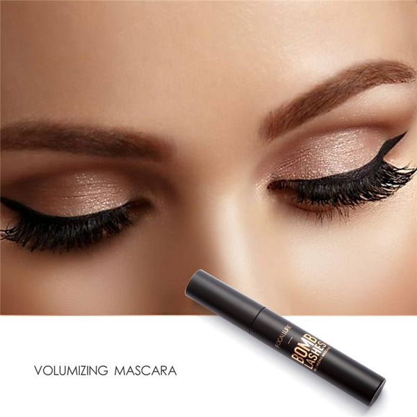 

professional curling mascara long lasting waterproof 3d mascara black thick lengthening eye lashes cosmetics