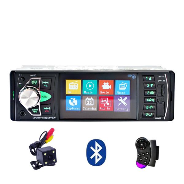 

fonwoon общие авторадио 1 din bluetooth car audio stereo центральный multimidia плеер автомобиля радио usb aux fm поддержка камеры заднего в