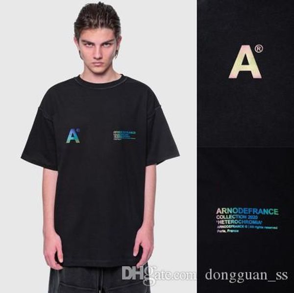 

белый серый черный 3 м светоотражающие футболки женщины мужчины 1 высокое качество хип-хоп футболки, White;black