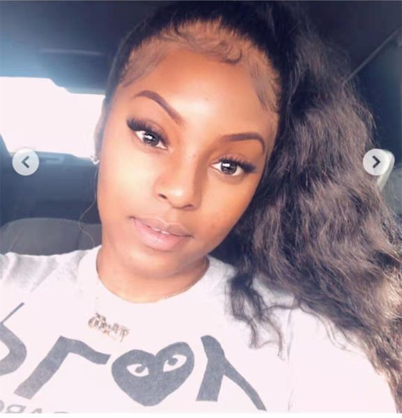 

fast shipping shake n' go ponytail for black women wet wavy loose wave pony tail hairpiece malaysian virgin remy hair 140g