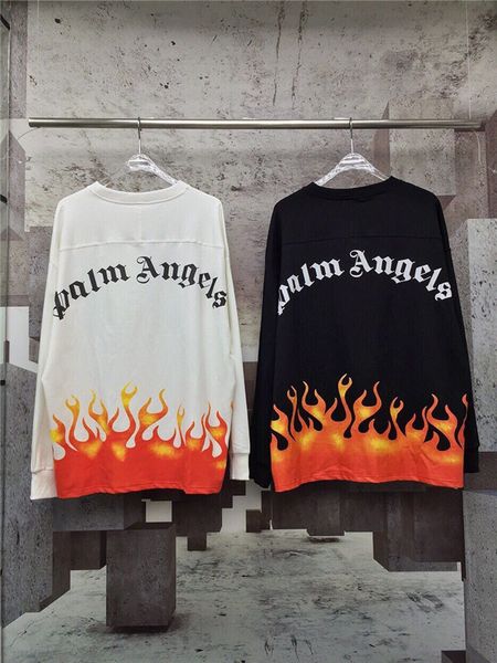 

fire hip hop hoodies men 19ss pablo winter europe printing streetwear hoodie sweatshirts long sleeve luxury letter print hoodie hoodie, Black