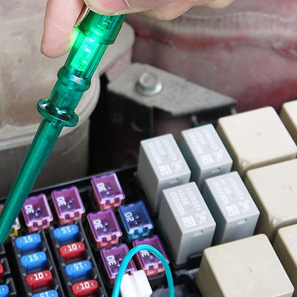 

6v 12v 24v pen vehicle parts portable circuit tester automative tool plain slot multi functional hand tools for electricians car