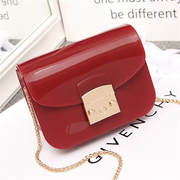 

small square bag female 2019 new famous designer jelly bag fashion chain shoulder diagonal bags mini women purse and handbags