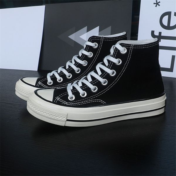 

9 colour size35-44 new canvas shoes low-& high-stars classic sneakers womens mens laced up canvas shoes eh024, Black