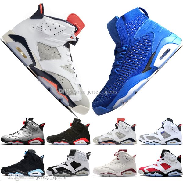 

with box 2019 infrared bred 6 6s mens basketball shoes 3m reflective tinker maroon alternate hare olympic men sport sneaker designer trainer