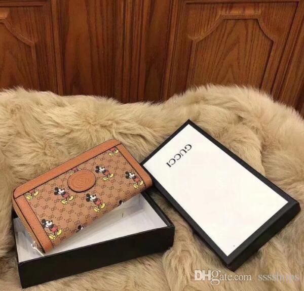 

2020 new fashion ladies wallet ladies mickey long wallet card holder. multifunctional wallet. size 19cm9cm