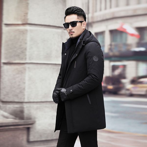

big plus size 10xl 9xl 8xl 7xl winter jacket men long parka jacket thick hat parka coat men winter coat clothes, Black