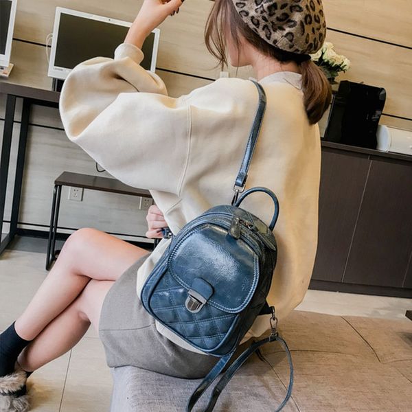 

tonny kizz fashion small backpack women leather mini backpack travel bagpack red shoulder bags for girls sac 2019