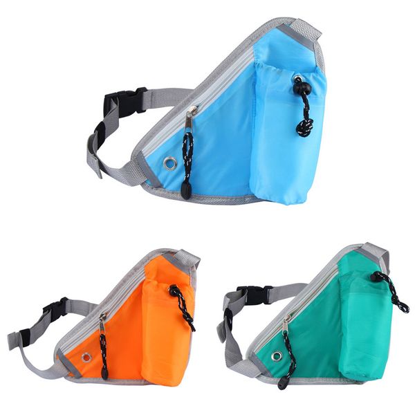 

2018 close-fitting sports accessories kettle triangle bag morning exercise waist bags outdoor