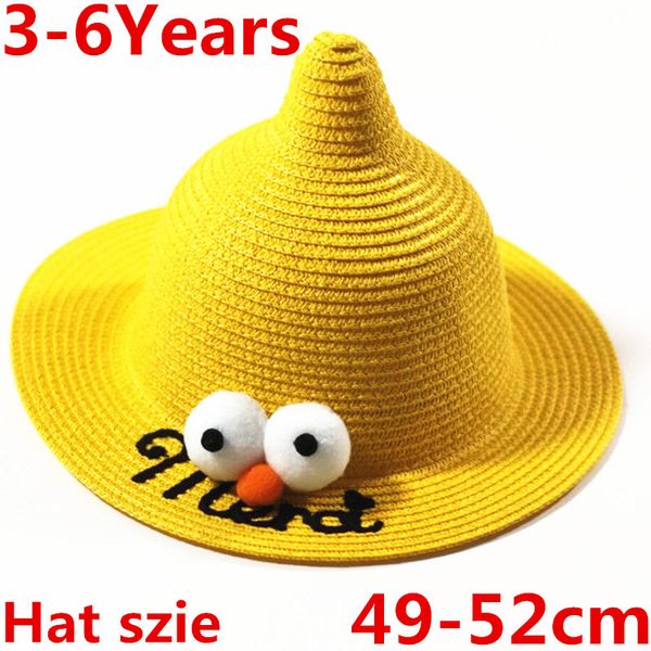 

2020 new summer sun hat women fruit color visor caps outdoors on vacation sunscreen will eaves sun hat 3-6years, Blue;gray