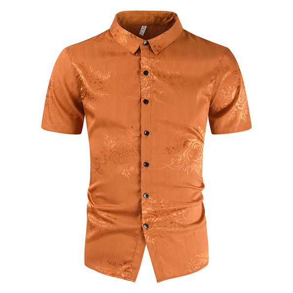 

мужские рубашки с цветочным принтом летние повседневные отвороты шеи дизайнерские футболки сплошной цвет новый стиль тонкая одежда, White;black