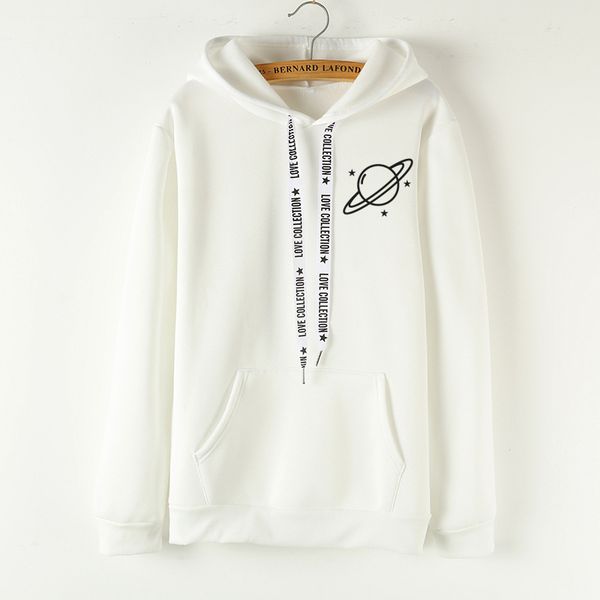 

designer sweatshirt women designer clothes brand female hoodies women hooded sweatshirt universe print tracksuit sweat autumn sportswear, Black