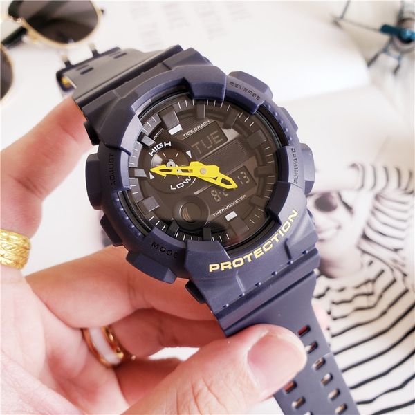 

новые g style новые часы для man мужской открытый gax-100 200 метров водонепроницаемый спорта ударные часы наручные мужские светодиодные циф, Slivery;brown