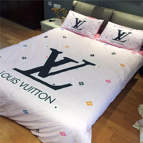 Queen Bed Comforters Sets Card Cotton Plus Velvet Thickened