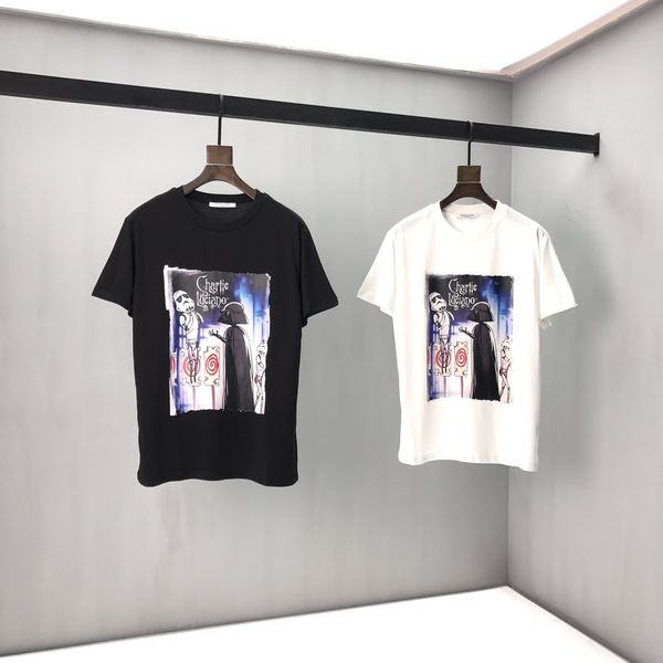 

2020 summer new hi-street t-shirt black gray short sleeve men hip t shirts plus eu size s-2xl #1120, White