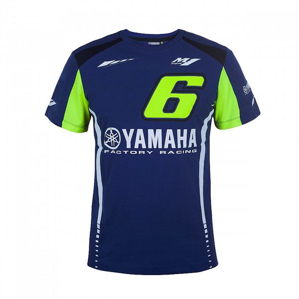 

motorcycle motorbike for yamaha m1 t-shirt team racing blue men's t-shirt