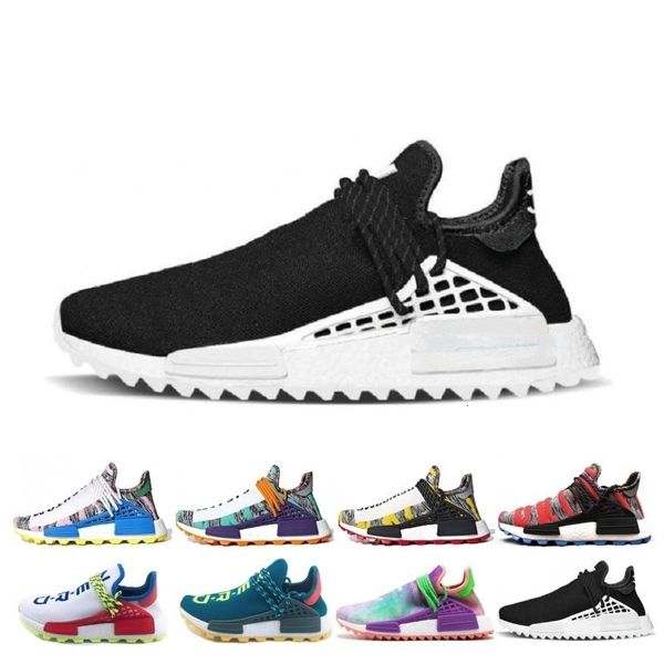 

creme nerd human race trail solar afro pack running shoes men women pharrell williams hu runner solarhu trainer sport sneaker size 5-12
