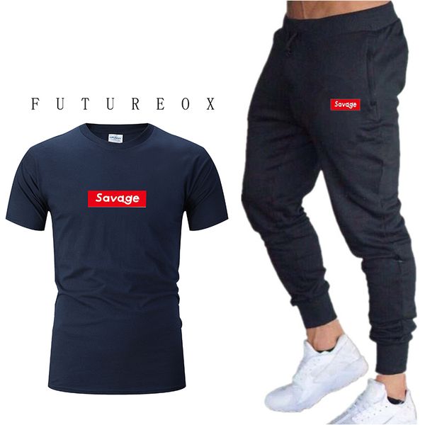 

2020 men's quick-drying sports running clothes 2 pieces of sportswear basketball football training gym fitness suit suit jogging, White;black