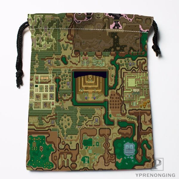 

customlegend of zelda oracle of ages labr drawstring bags travel storage mini pouch swim hiking toy bag size 18x22cm#0412-04-218