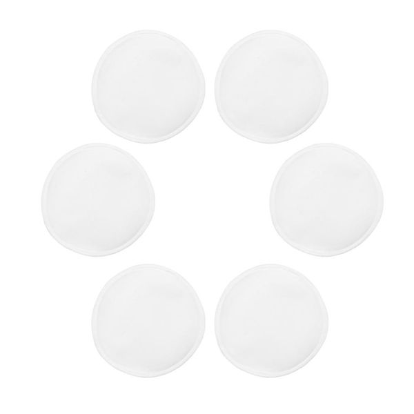 

soft absorbent breastfeeding pads for maternity baby shower gift super soft organic bamboo nursing breast feeding reusable pads, White