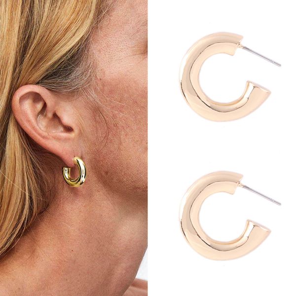 

otoky earrings 2019 new arrive steel gold earring women girl earrings kupe fashion jewelry 1set for women 19may23, Silver
