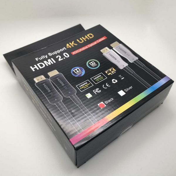 

4k 60hz fiber optic hdmi cable hdmi to hdmi cable for hd 20m