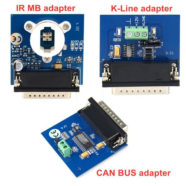 

2020 can bus adapter kline adapter mb ir for iprog+ iprog pro programmer pirce
