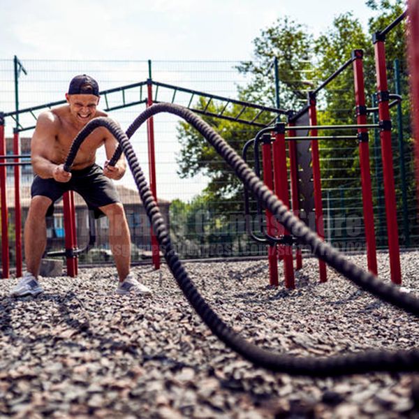 

jump ropes 9/12/15m battle rope strength training crossfit fighting endurance burpee slam heavy 10-22kg high quality