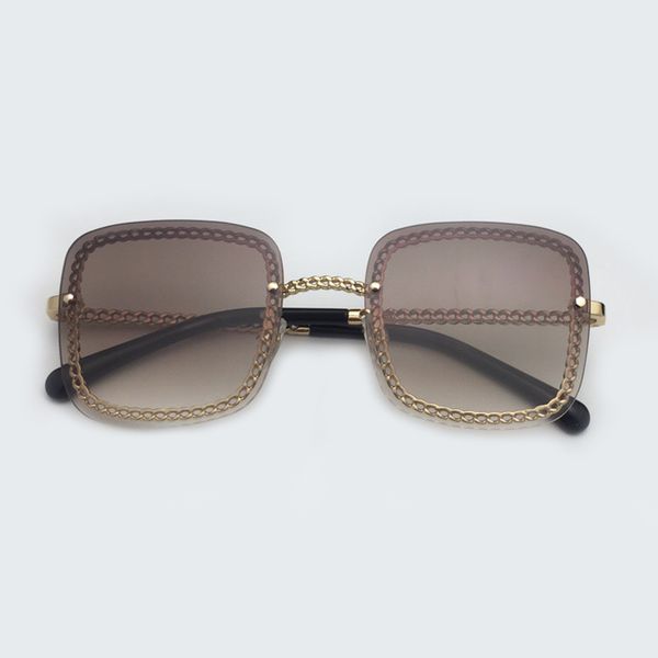 

sunglasses fashion ladies women glasses sunglasses glasses square luxury eyewear alloy chain sun vintage 2019 frame acomu, White;black