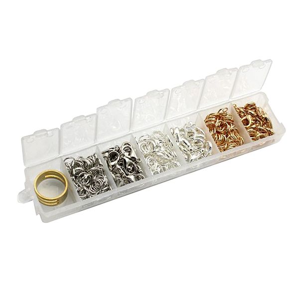 

jump ring jewelry making tools kits handmade diy accessories chain beads box