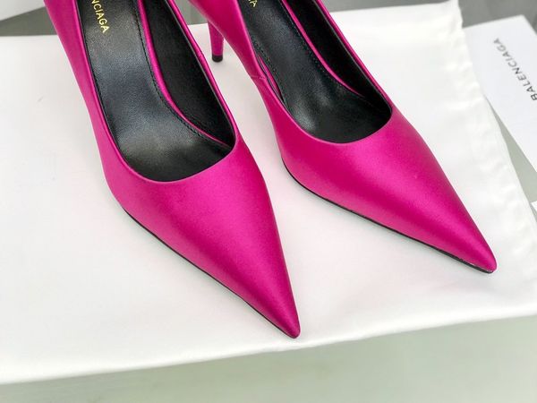 

r, beautiful leather, comfortable feet, sheepskin lining fashionable noble women high heels, exquisite upper decoration cs05, Black