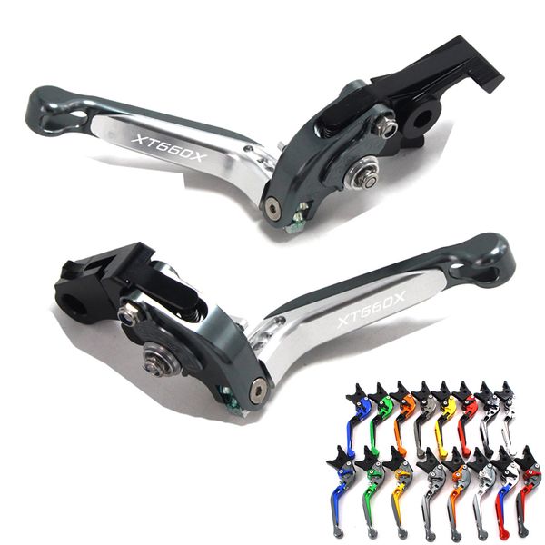 

for yamaha xt660x xt 660x xt660 2004-2013 2012 2011 motorcycle accessories folding extendable adjustable brakes clutch lever cnc