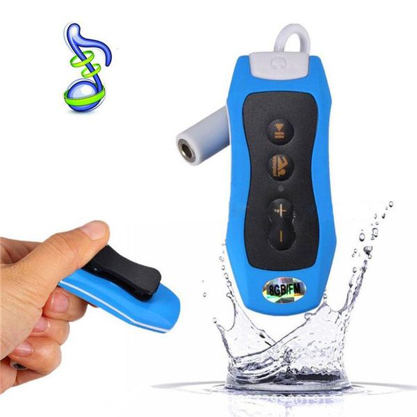 

mini mp3 player fm radio 4g / 8g / 16g swimming diving surfing music player ipx68 sports outdoor water trsistant mp3 players