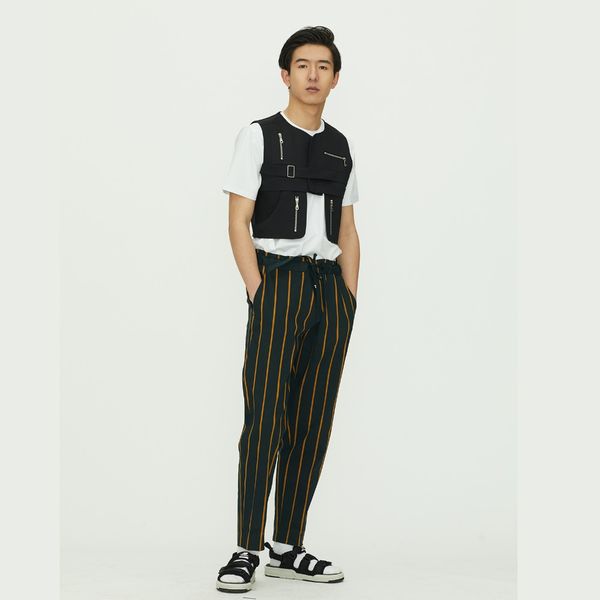 

customized 2019 new summer slim men's fashion personality multi-zippered waistcoat vest plus size singer costumes s-5xl, Black;white