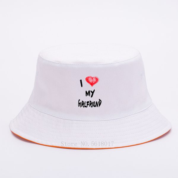 

я люблю свою gf bf мужчины женщины ведро шляпы уличный стиль harajuku рыбацкая шапка дамы лето солнце шляпа рыбацкая шляпа мальчик девочка
