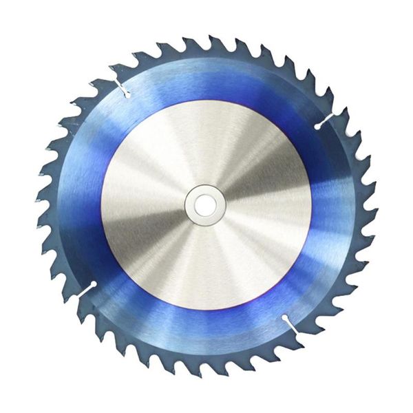 

circular cutting disc blade wood slotted saw blade rotary tool blue nano coating high hardness fine workmanship for angle grinde