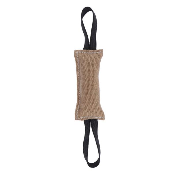 

pet dog training bite tug toys with handle for pet chew play