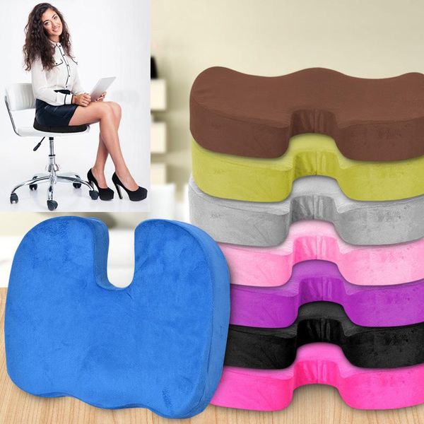 Memory Cotton Cushion Office Chair Pad Car Seat Pillow Cushion
