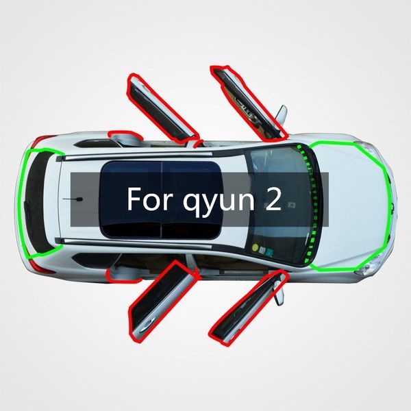 

for chery qiyun 1/2/3 car all car gap dust feng shui collision sound insulation plus modified rubber sealing strip