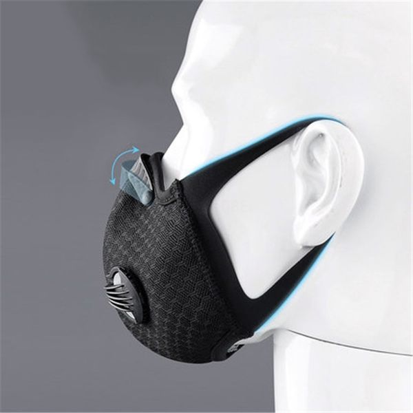 

100 1pcs face mouth 5-layer ed activated carbon cycle mask in stock xlkd