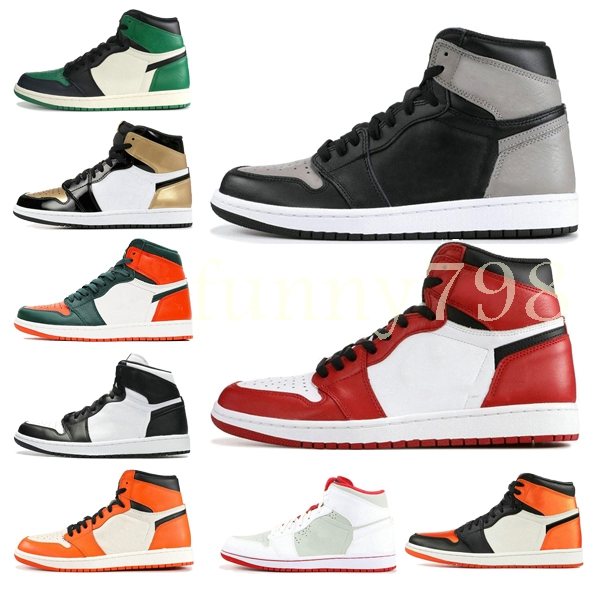 

2019 1 og mens basketball shoes designer 1s baskets golden trainers sneakers chaussures0086#