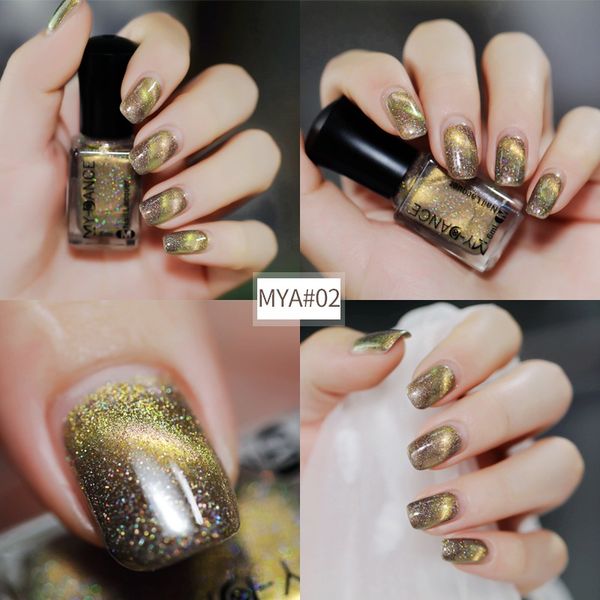 

cat eye glitter nail gel varnish magnet lacquer uv gel nail polish 3d effect