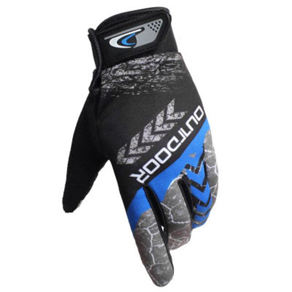 

vehemo 1 pair full finger gloves hiking riding motorcycle gloves mountaineering ridding for for cycling travel motion, Black