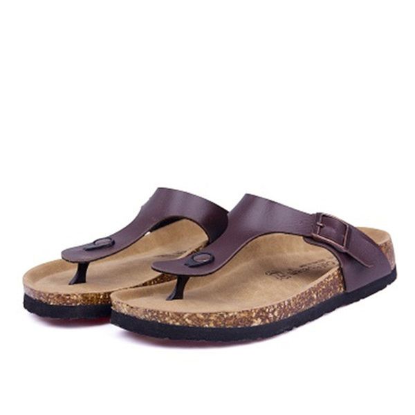 

new beach cork flip flops slippers 2020 casual summer women mixed color print slip on slides shoe big size 35-45 sale, Black