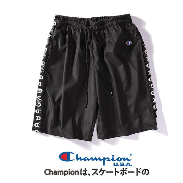 

2020 мужчины designershort лето короткие штаны мода printed drawstring шорты расслабление luxury sweatpants brandshorts бесплатная доставка, Black