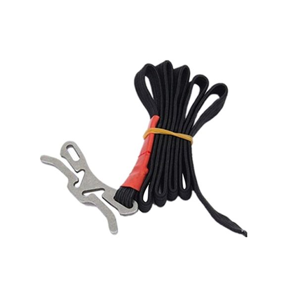 

93 cm first aid medical tourniquet outdoor durable combat application emergency tool survival elastic rope black survival brace
