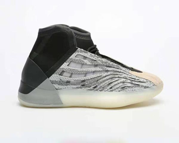 

quantum basketball shoes men women black white grey kanye west sports shoes